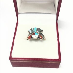 Sterling Multistone Sundance Ring Sz 7